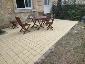 Photo de galerie - Terrasse en pavé