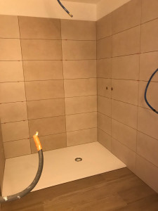 Photo de galerie - Pose de carrelage de salle de beau