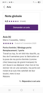 Photo de galerie - Menuiserie - Huisserie - Agencement