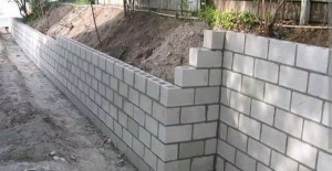 Photo de galerie - Mur de soutiennement.. 