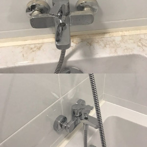 Photo de galerie - Nettoyage salle de bain qui n'était pas entretenue 