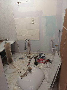 Photo de galerie - Salle de bain avant