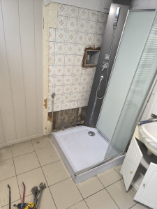 Photo de galerie - Avant création complete de salle de bain 