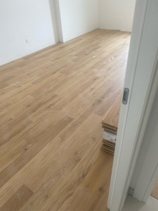 Photo de galerie - Pose de parquet - Revêtement de sol