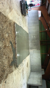 Photo de galerie - Élévation d'un voile en béton armé.
Coulage d'un dallage B.A 