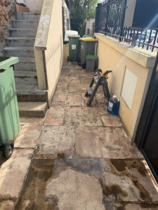 Photo de galerie - Nettoyage terrasse (avant)