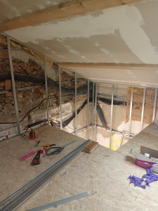 Photo de galerie - Mezzanine, vmc , placo 
