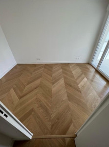 Photo de galerie - Pose de parquet - Revêtement de sol