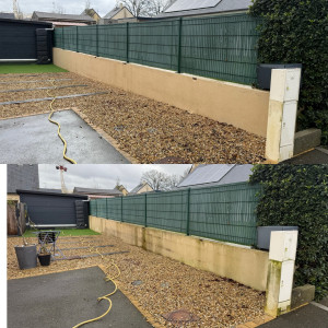 Photo de galerie - Nettoyage traitement sans Karcher extérieur