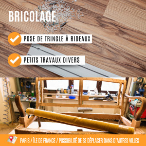 Photo de galerie - Bricolage à domiciles et pose de treingles