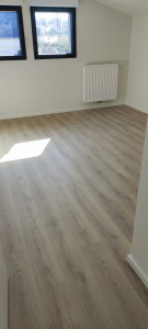 Photo de galerie - Pose de parquet.