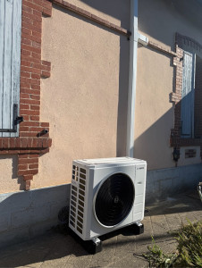 Photo de galerie - Pose d’un tri-split 