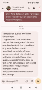 Photo de galerie - C'est des avis des gens sur notre qualité de Nettoyage 
