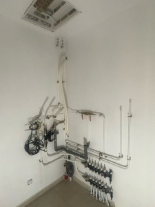 Photo de galerie - Installation réseau Pompe à chaleur 