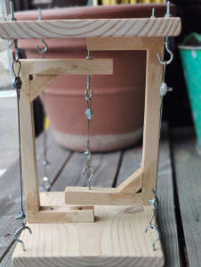 Photo de galerie - Création d'une petite table en tenségrité