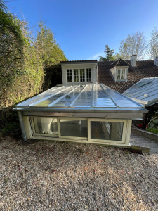 Photo de galerie - Terrasson goudron refais en zinc