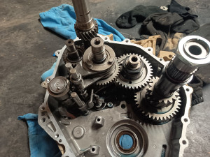 Photo de galerie - Remplacement de roulement boite de buggy.