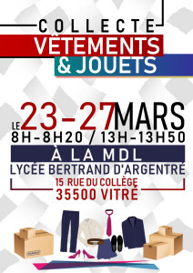 Photo de galerie - Affiche pour un événement au sein d’un établissement scolaire