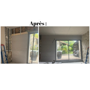 Photo de galerie - Plâtrerie - Murs - Plafonds