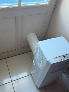 Photo de galerie - Installation d’une clim mobile