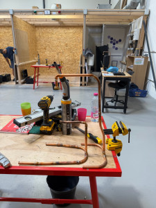 Photo de galerie - Objet d’art en cuivre 