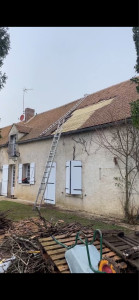 Photo de galerie - Couverture charpente