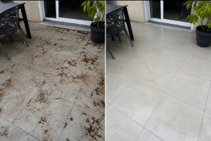 Photo de galerie - Remise en état de Villa ( terrasse )