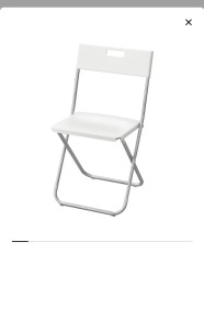 Photo de galerie - Chaise pliante
