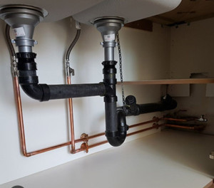 Photo de galerie - Raccordement de lavabo, beignore et douche...