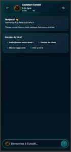 Photo de galerie - Application web développé pour Cotabli : plateforme de gestion d’activité et de facturation pour les entreprises. www.cotabli.ma