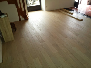 Photo de galerie - Pose parquet
