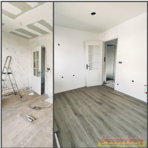 Photo de galerie - Avant, et après le rénovation Peinture