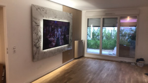 Photo de galerie - Décoration tv