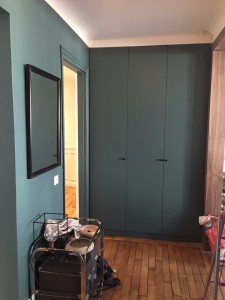 Photo de galerie - Création dressing entrée+peinture