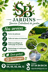 Photo de galerie - Entretien des jardins 