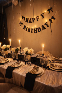 Photo de galerie - Organisation et décoration complète d'un anniversaire surprise à Champs-sur-Marne 