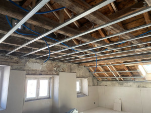Photo de galerie - Structure placo faux plafond