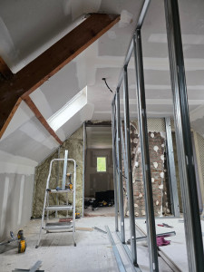 Photo de galerie - Plâtrerie - Murs - Plafonds
