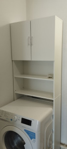 Photo de galerie - Meuble rangement pour machine à laver
